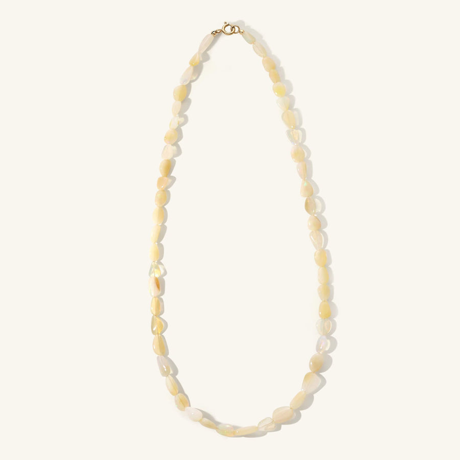 Yellow Opal Nuggets Necklace