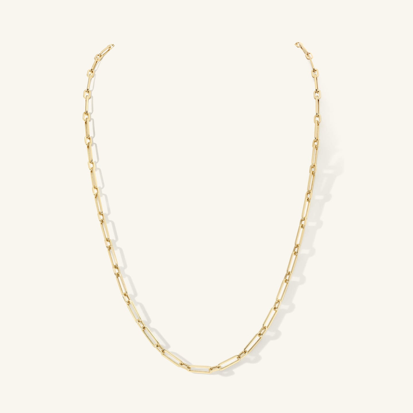 20" Maayan Paperclip Chain Necklace