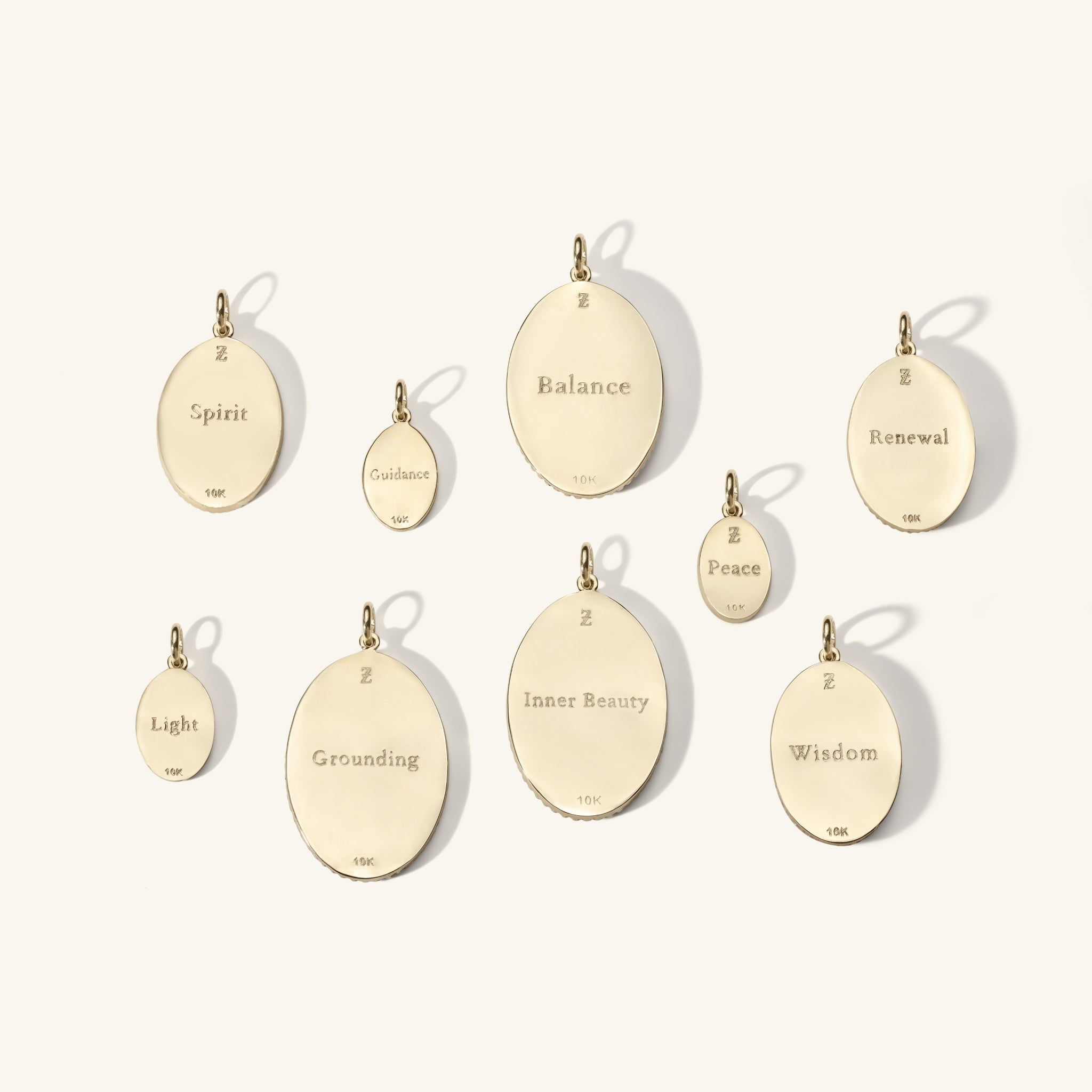 Palm Leaf Token Necklace | Zahava