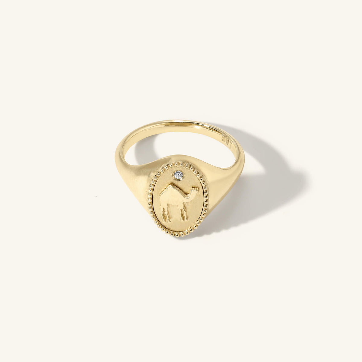 Camel Signet Ring | Zahava