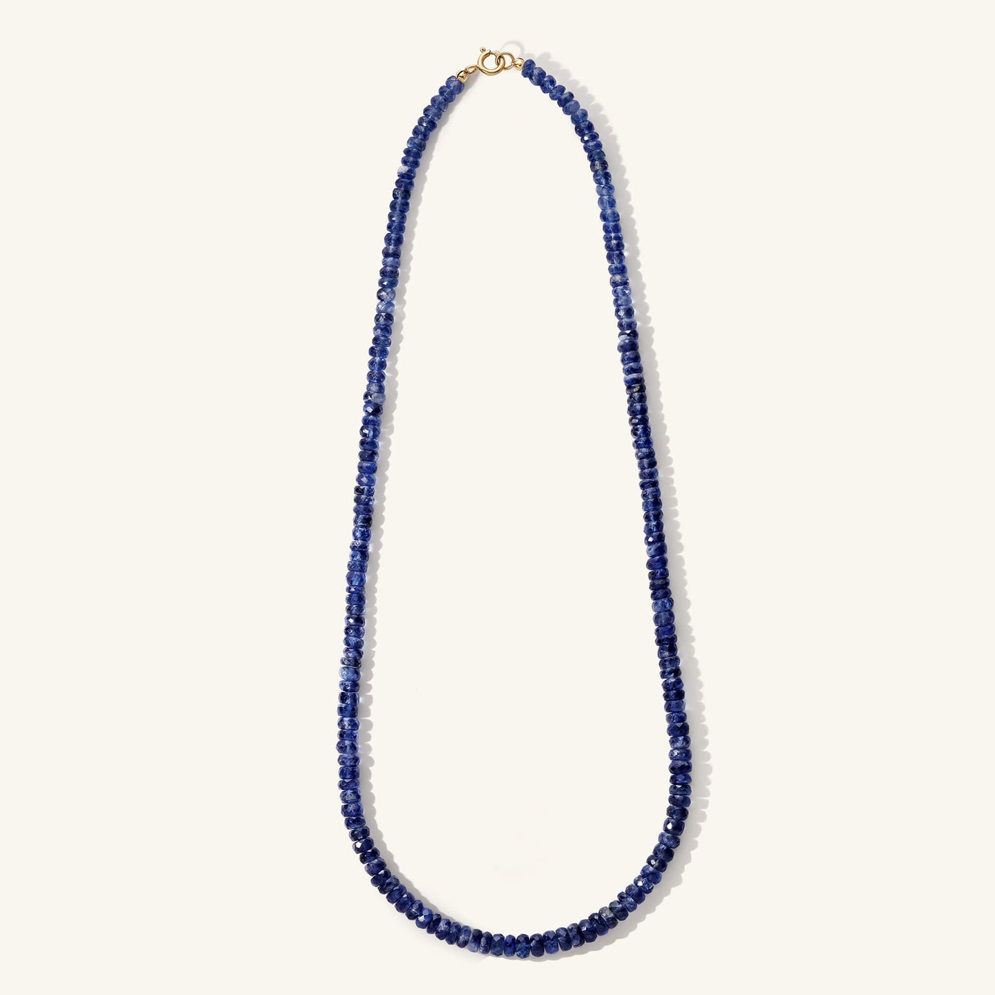 Faceted Kyanite Necklace