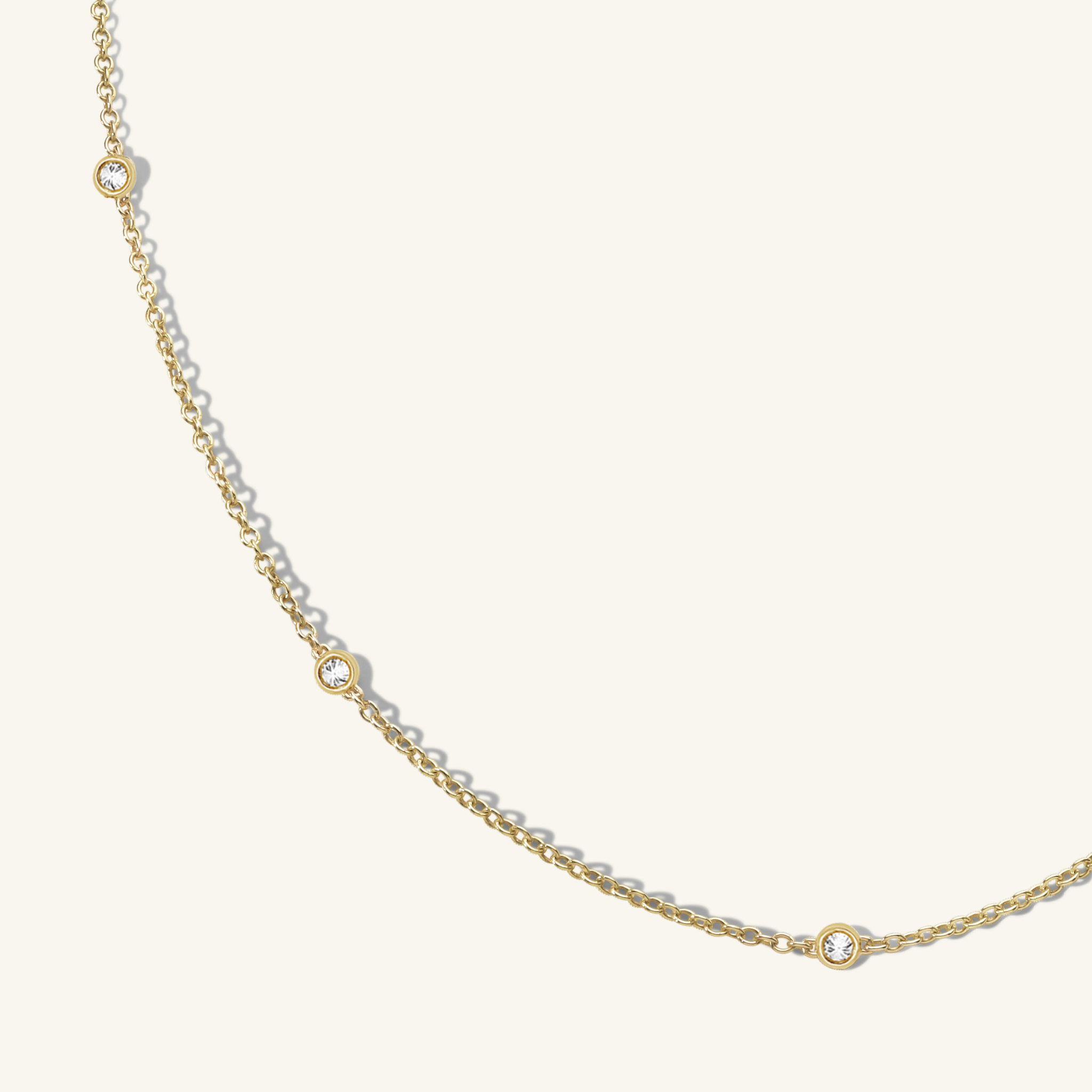 Diamond Bezel Chain