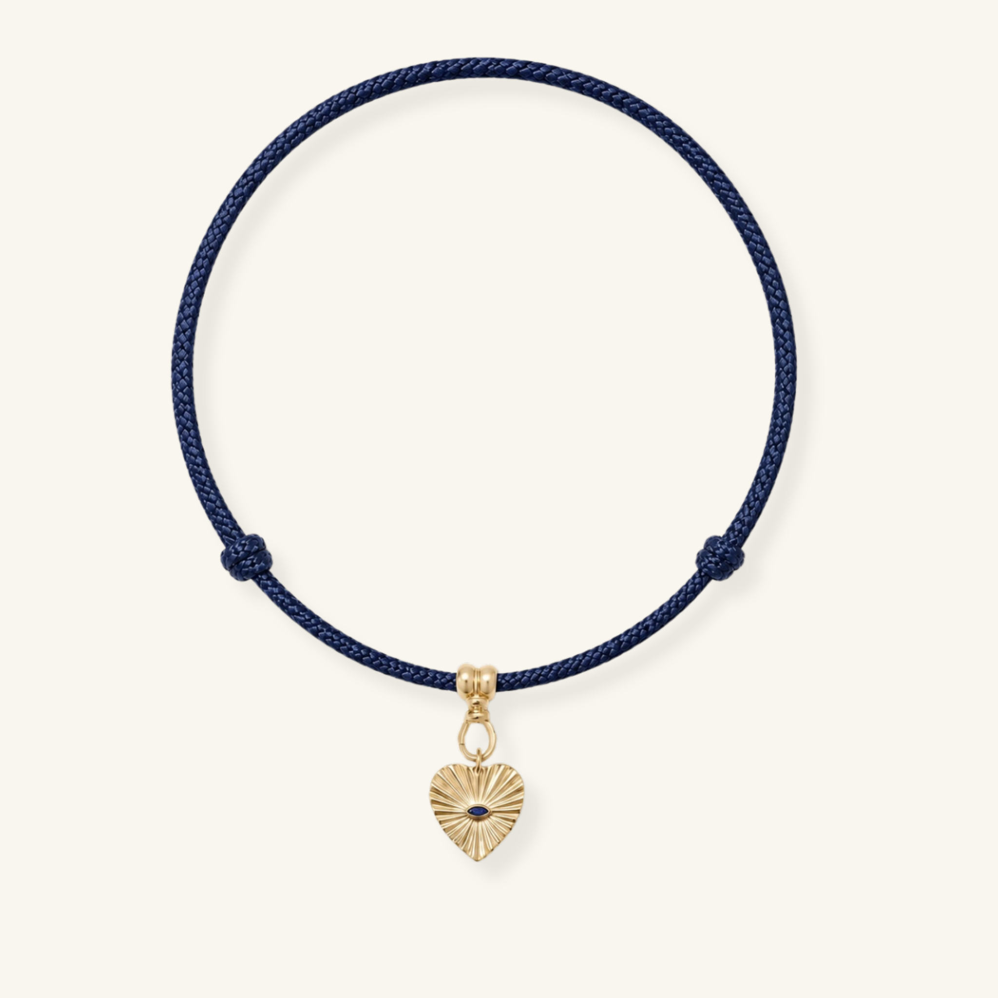 Indigo Adjustable Paracord Necklace