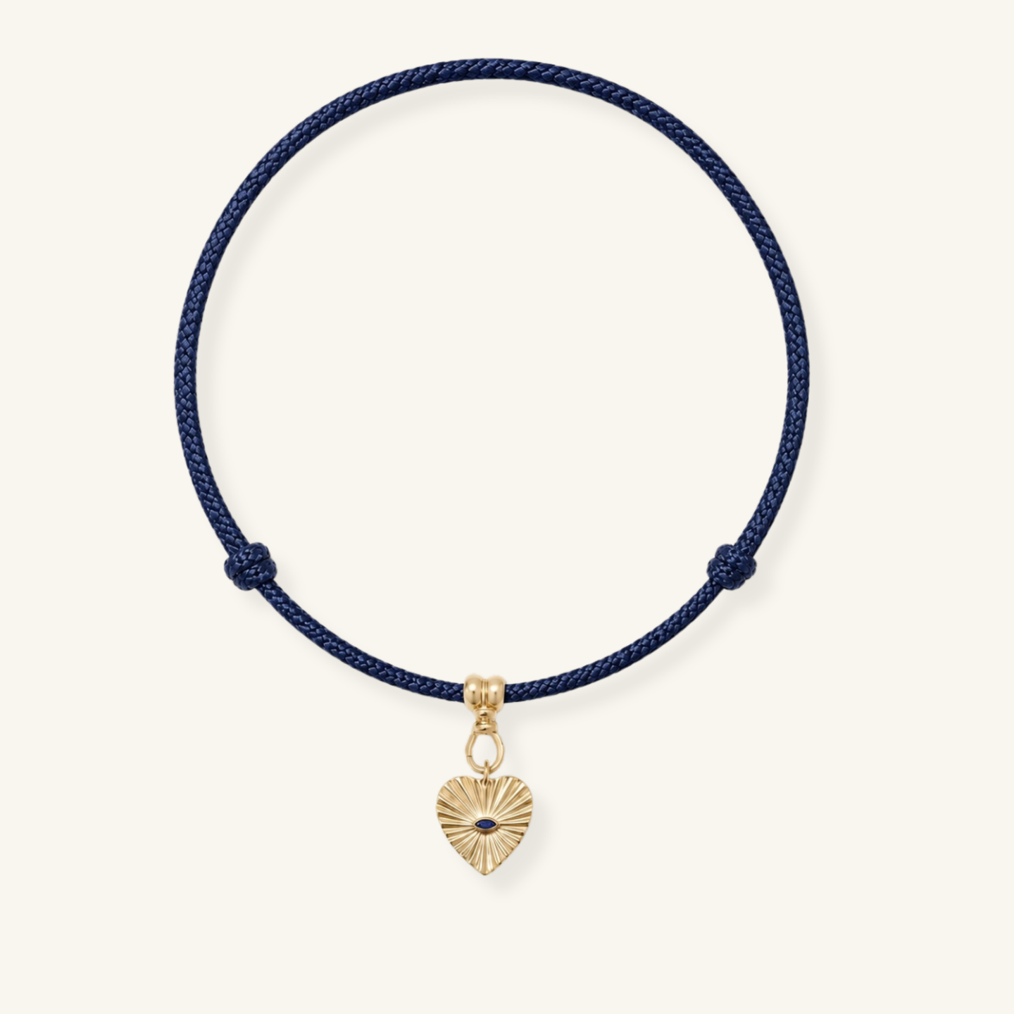 Indigo Adjustable Paracord Necklace