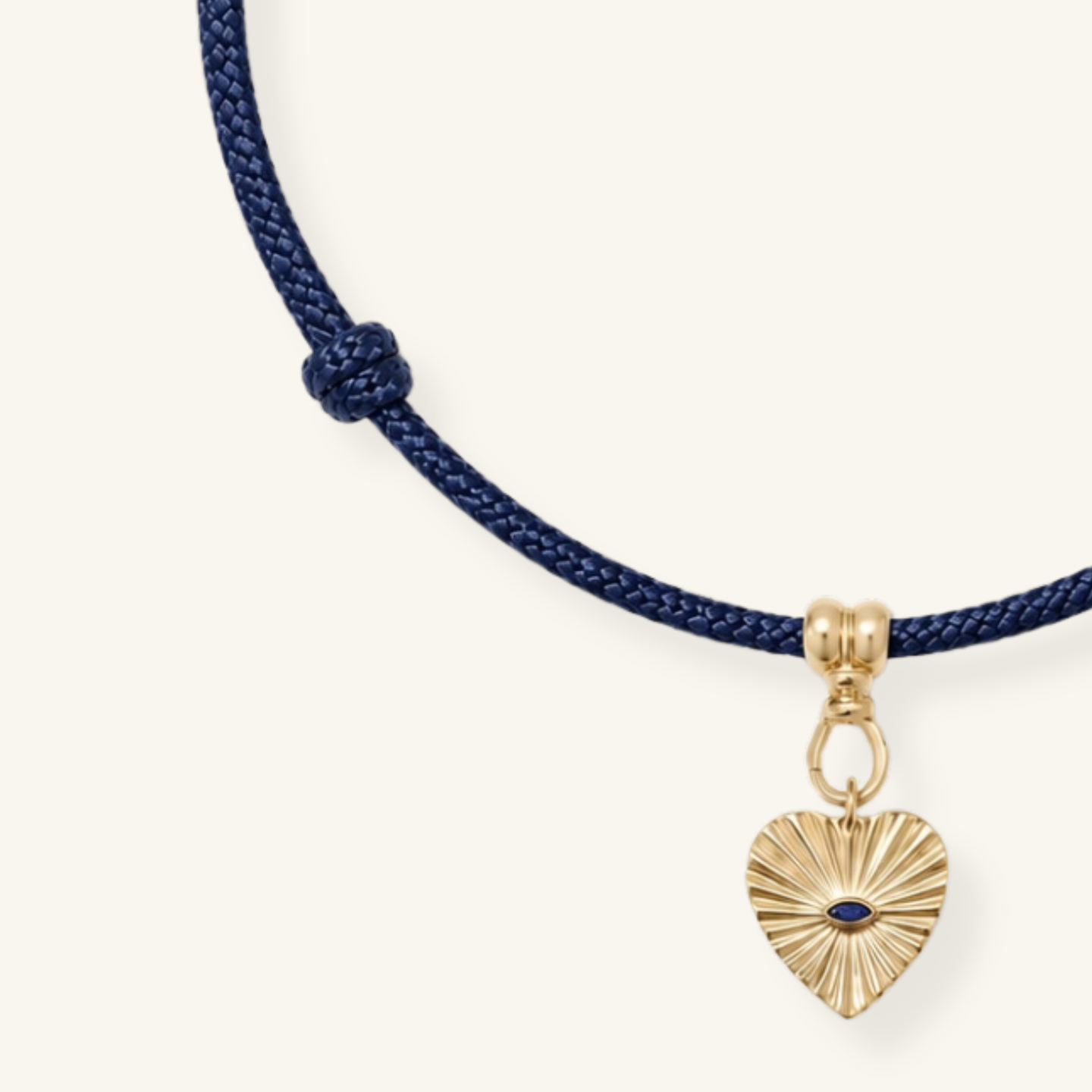 Indigo Adjustable Paracord Necklace