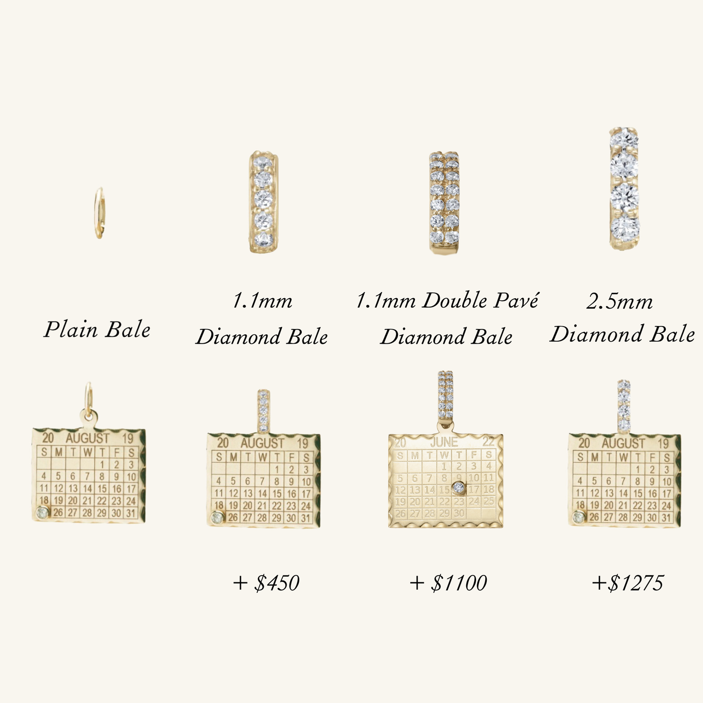 1960s Calendar Charm