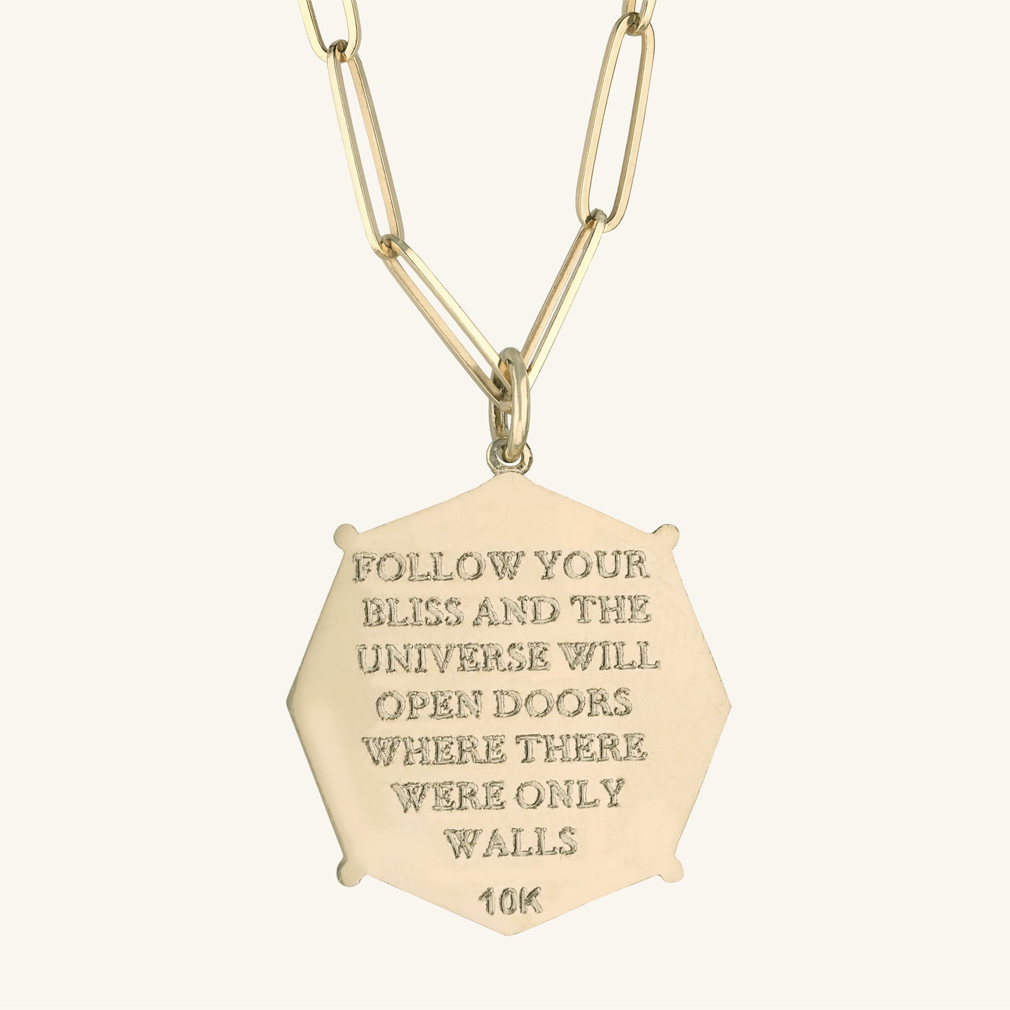 Bliss Octagon Charm Necklace