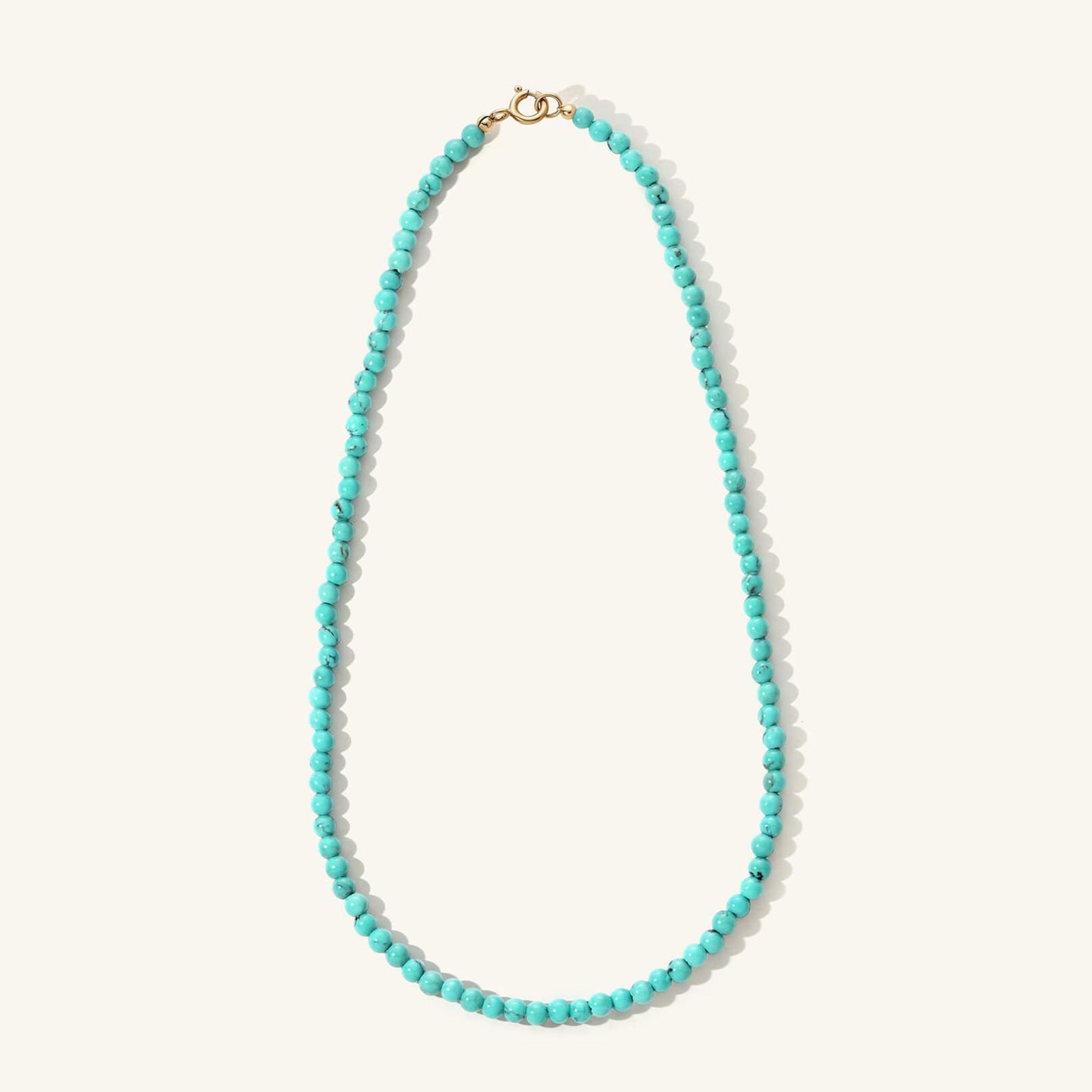 Beaded Turquoise Necklace – Zurina Ketola