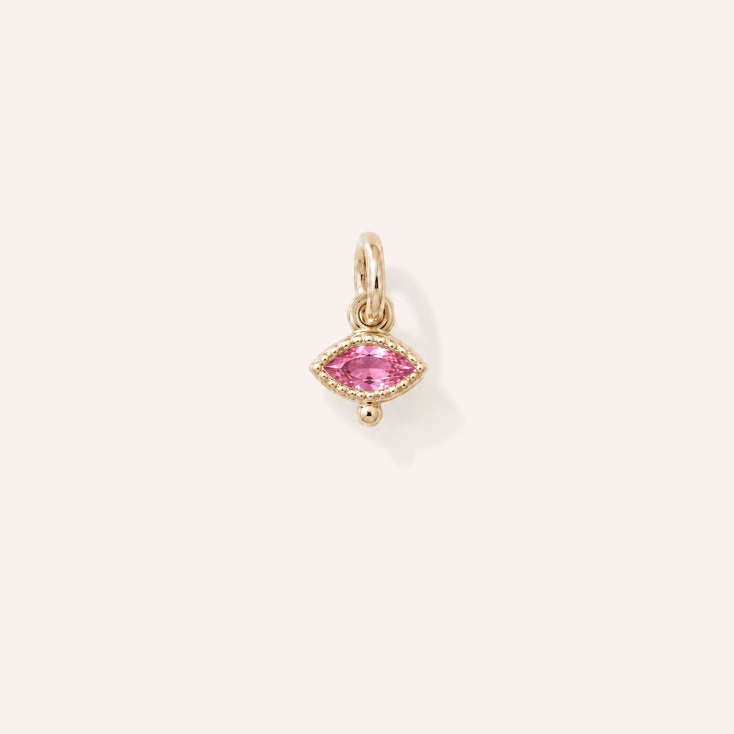 Tiny Pink Tourmaline Talisman