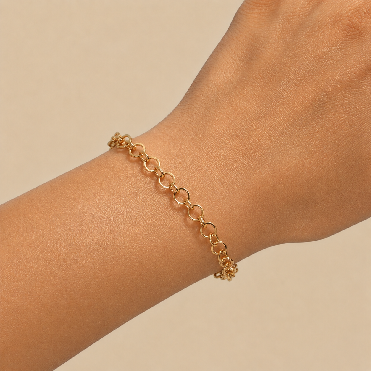 Rosalie Rolo Chain Bracelet