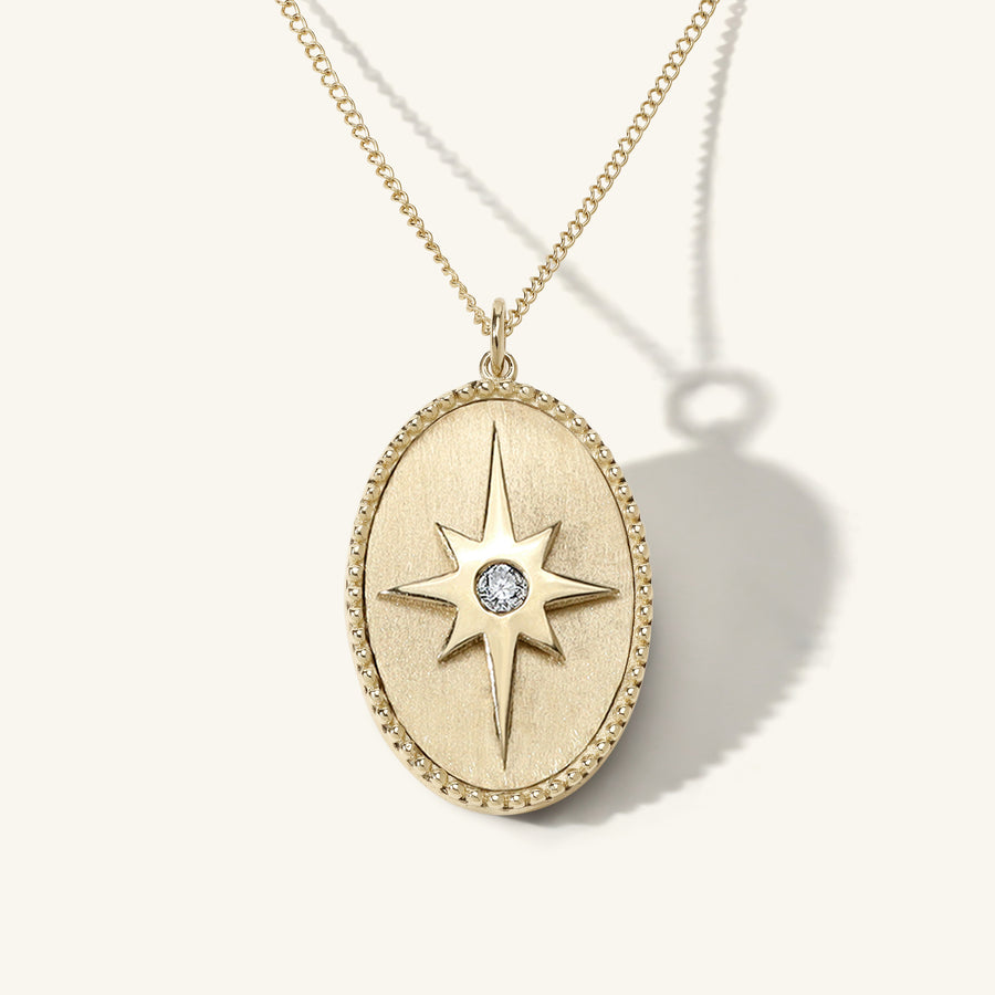 Medium Star Token Necklace