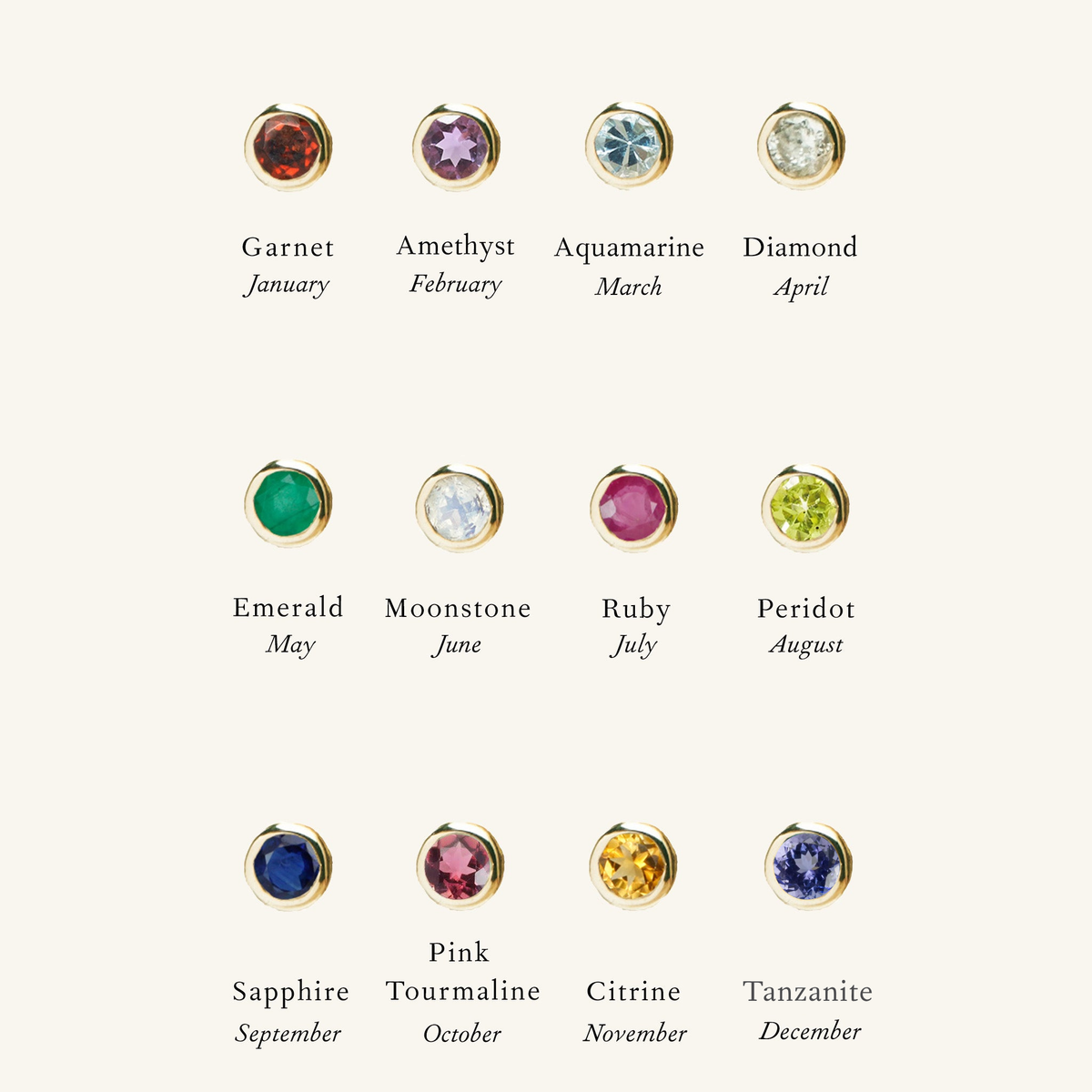 Multiple Date 1960s Calendar Charm