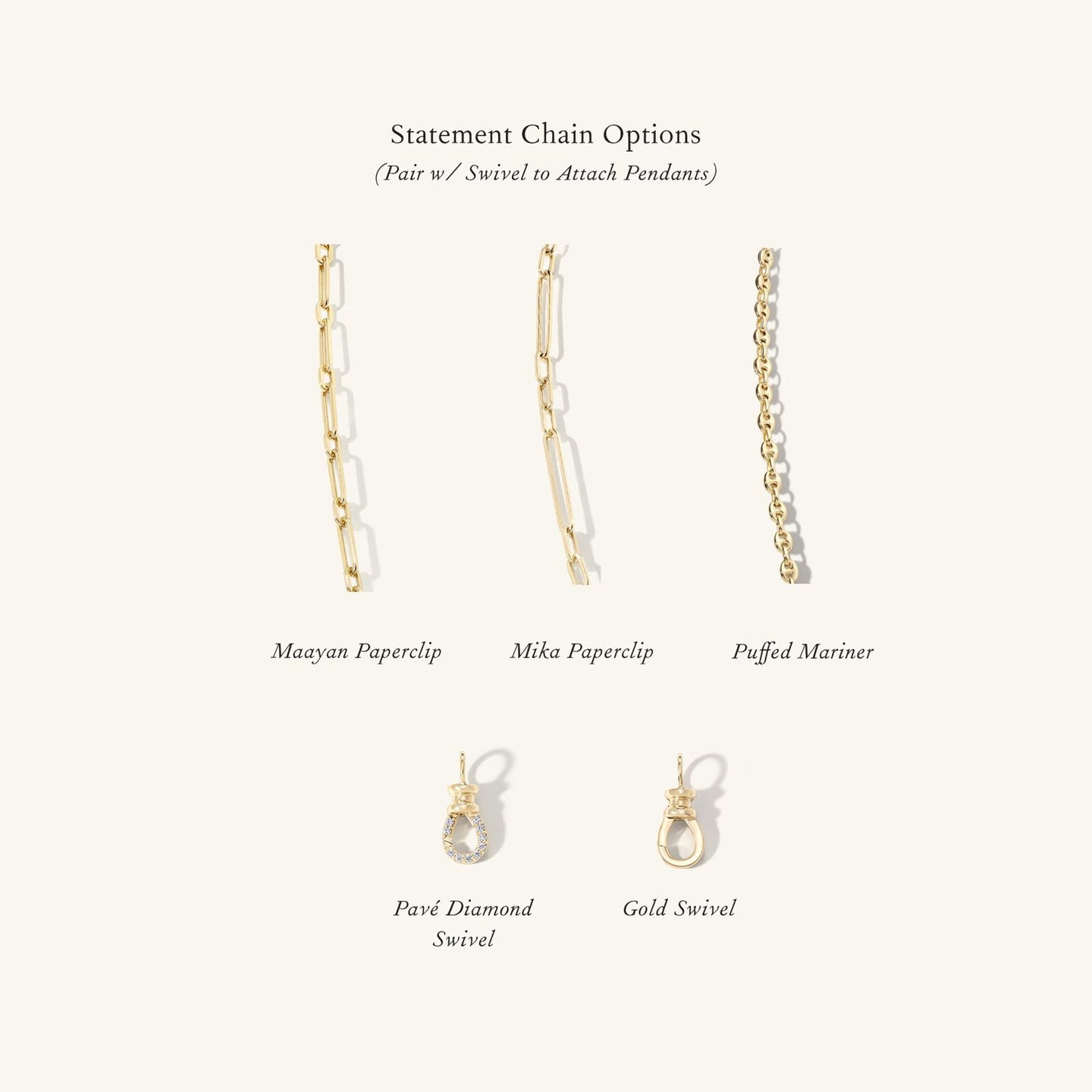 Pavé Diamond Art Octagon Charm Necklace