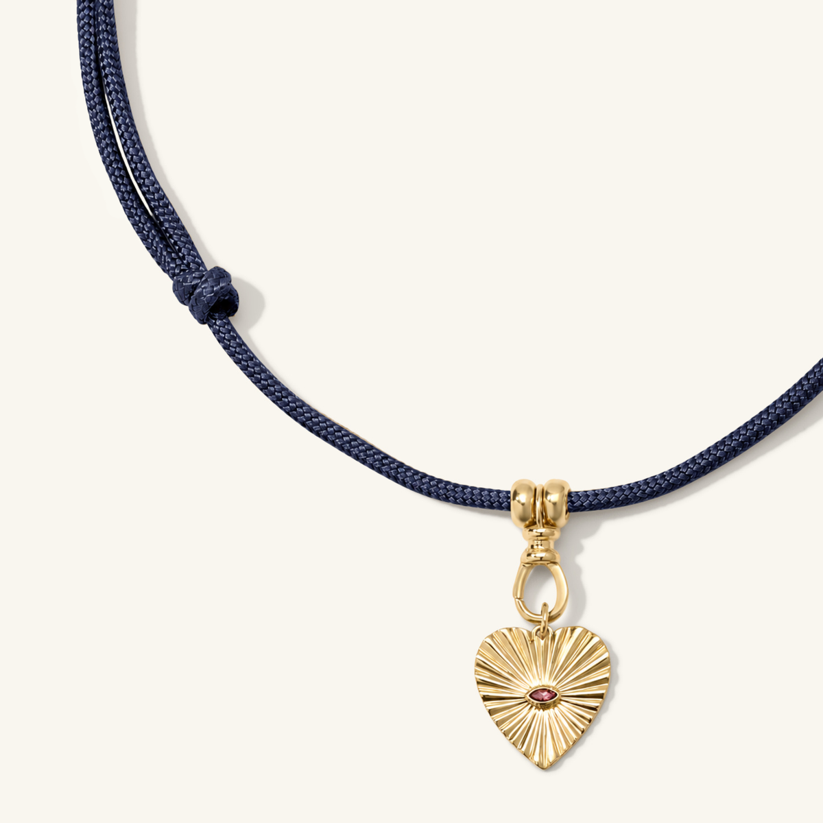 Indigo Adjustable Paracord Necklace