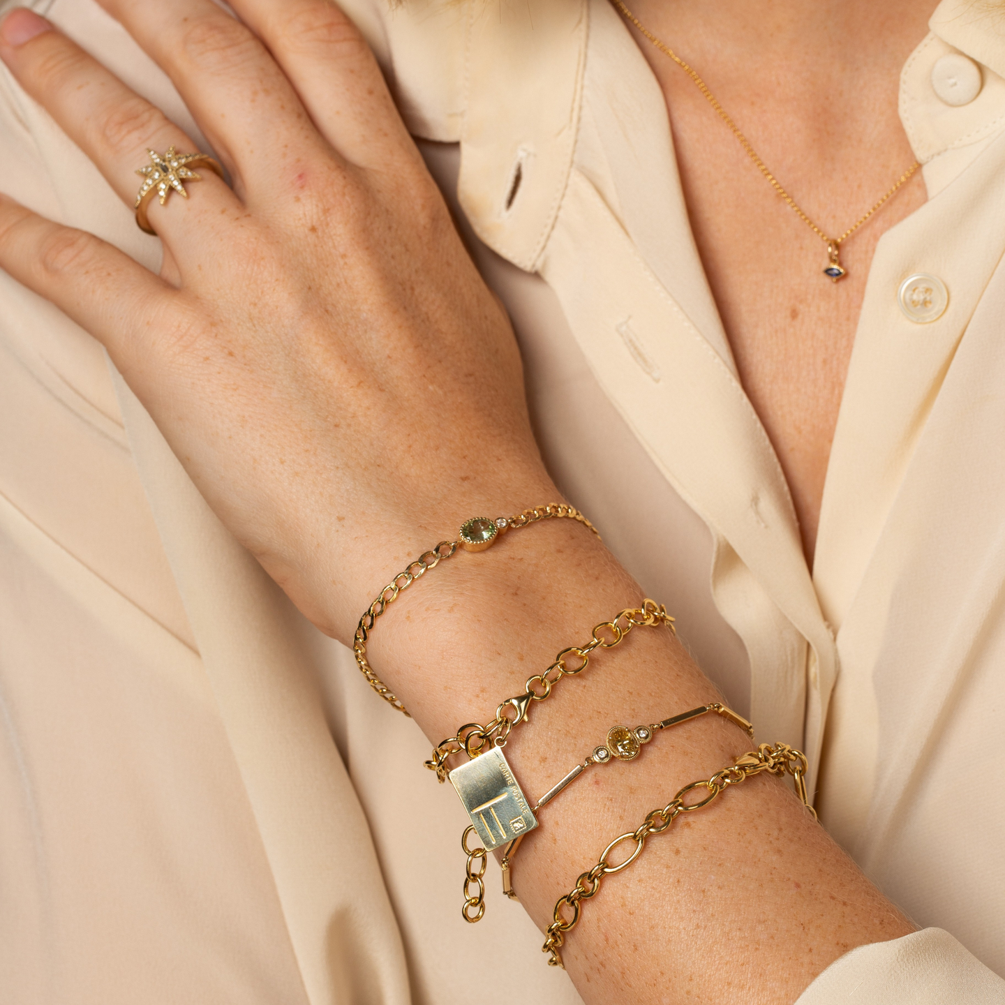 Rosalie Rolo Chain Bracelet