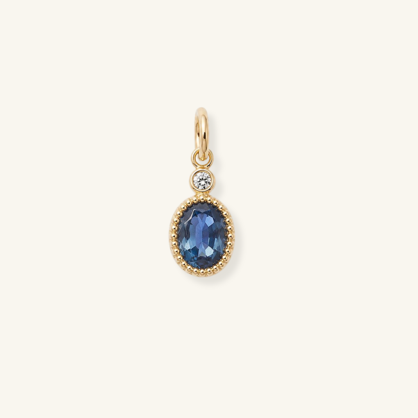 One Of A Kind Sapphire Station Pendant