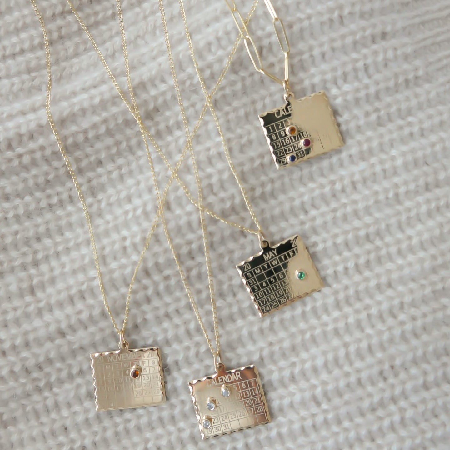 Multiple Date 1960s Calendar Charm | Zahava multiple-date-1960s-calendar-charm-zahava