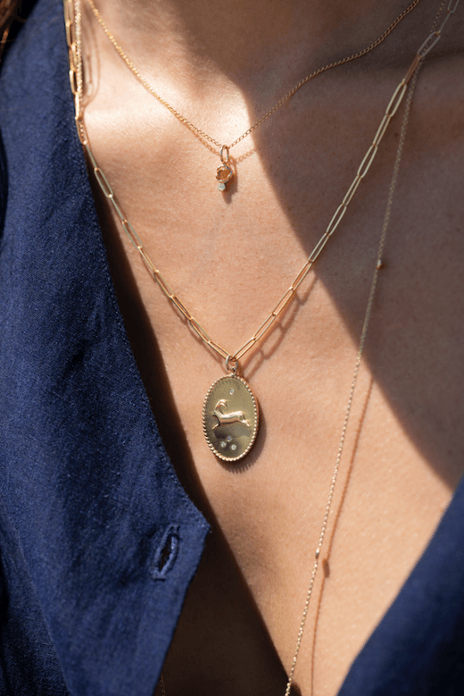 20" Penelope Paperclip Chain Necklace - Zahava